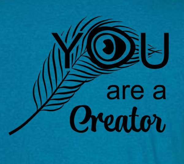 Exclusive TED* collection t-shirt with TED* logo on the front and 'You are a Creator' message on the back